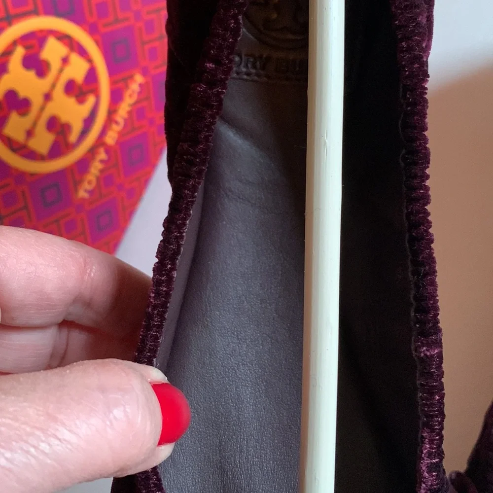 Tory Burch velvet flats